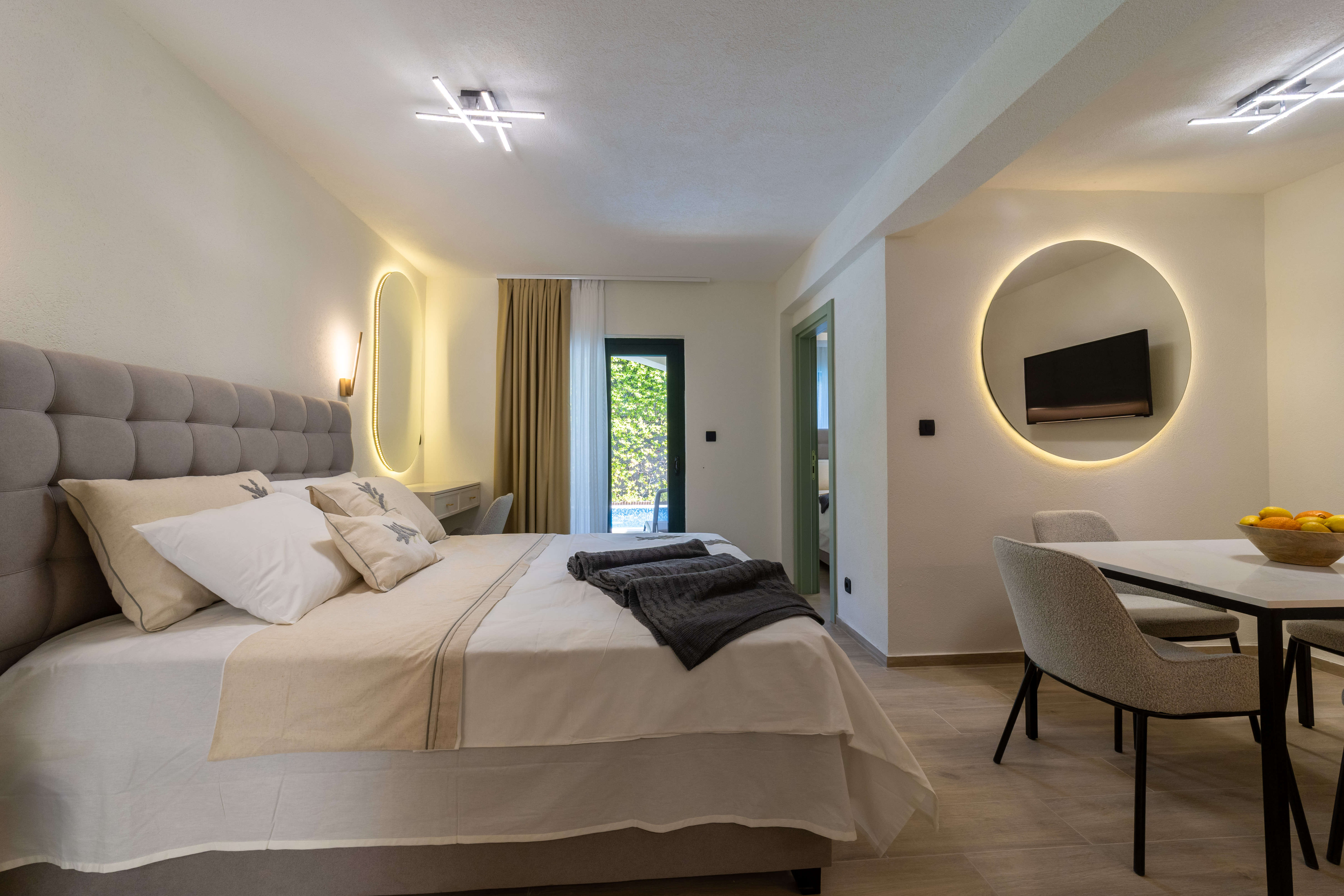 Elegant Mediterranean apartment interior